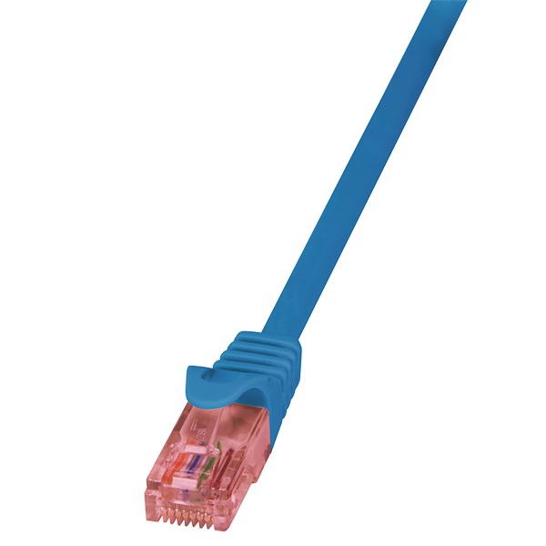 Logilink CQ2086U Patch kábel PrimeLine, Cat.6, U/UTP, kék, 7,5 m