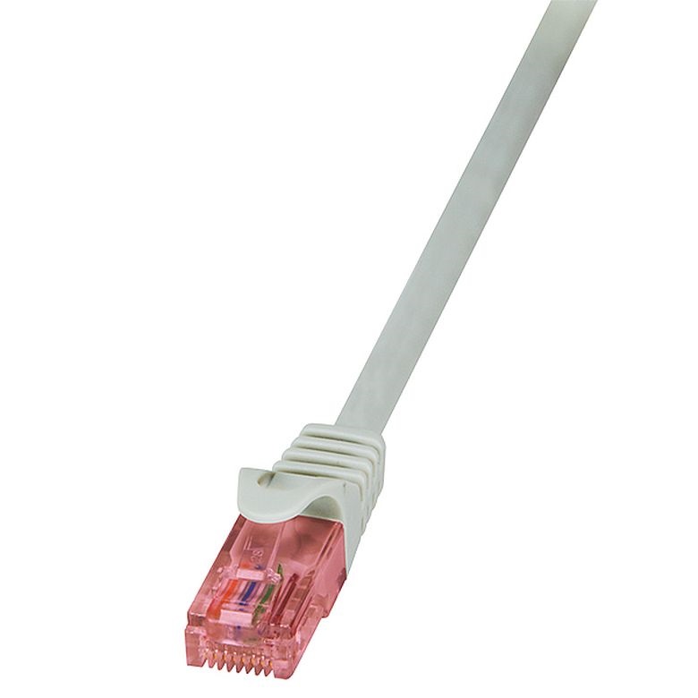 Logilink CQ2082U Patch kábel PrimeLine, Cat.6, U/UTP, szürke, 7,5 m