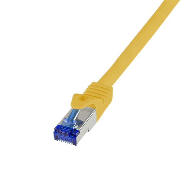 Logilink C6A077S Patch kábel Ultraflex, Cat.6A, S/FTP, sárga, 5 m