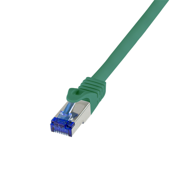 Logilink C6A115S Patch kábel Ultraflex, Cat.6A, S/FTP, zöld, 20 m