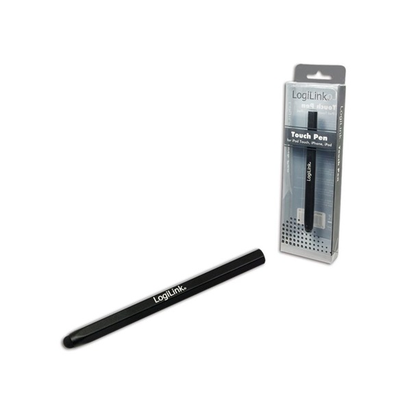 Logilink AA0010 Touch pen  - érintő ceruza, fekete iPod Touch-, iPhone- és iPad hez