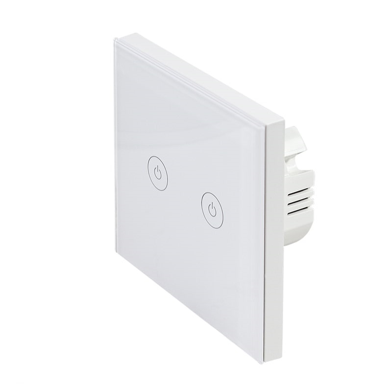 Logilink SH0125 Wi-Fi intelligens kettős fali kapcsoló, Tuya kompatibilis