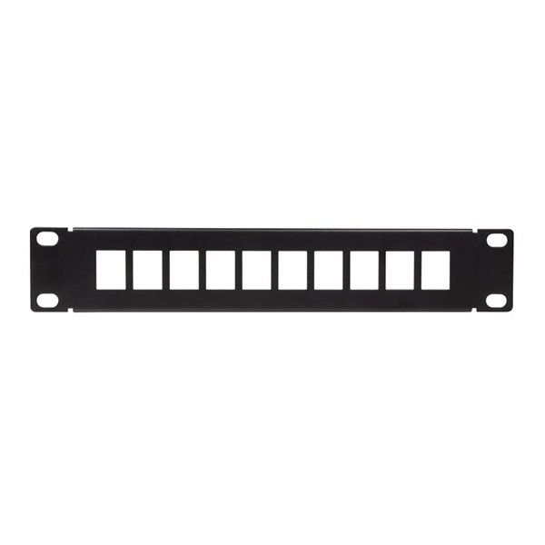 Logilink ACT108 10" Keystone összekötő panel, fekete