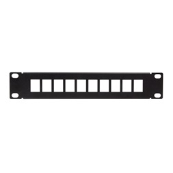 Logilink ACT108 10" Keystone összekötő panel, fekete