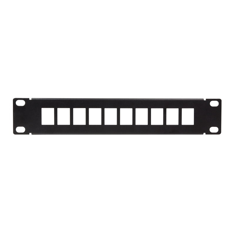 Logilink ACT108 10" Keystone összekötő panel, fekete
