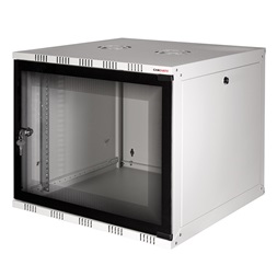 Logilink W09A40G 19" SOHO fali állvány, 9U, 540 x 400 mm, bontott, szürke