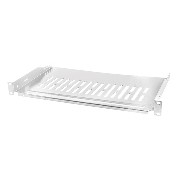 Logilink SF1C35G 19" konzolos polc, elülső csavaros rögzítés, szürke