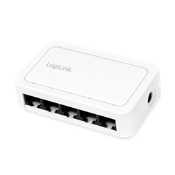 Logilink NS0114 5 portos Gigabit asztali hálózati kapcsoló, fehér