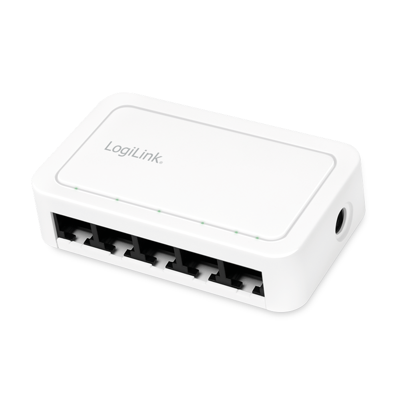 Logilink NS0114 5 portos Gigabit asztali hálózati kapcsoló, fehér