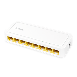 Logilink NS0115 8 portos Gigabit asztali hálózati kapcsoló, fehér