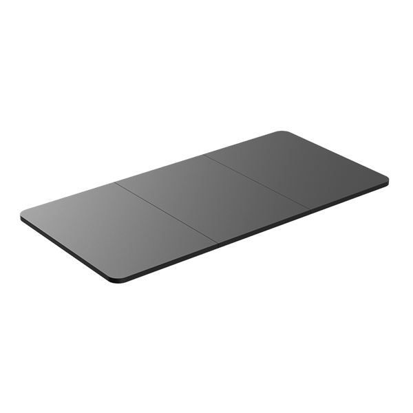Logilink EO0039 Asztallap, 3 részből álló, 1200x600mm, fekete