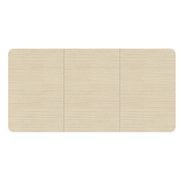Logilink EO0040 Asztallap, 3 részből álló, 1200x600mm, természetes fa