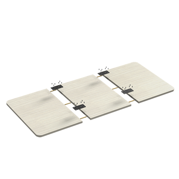 Logilink EO0040 Asztallap, 3 részből álló, 1200x600mm, természetes fa