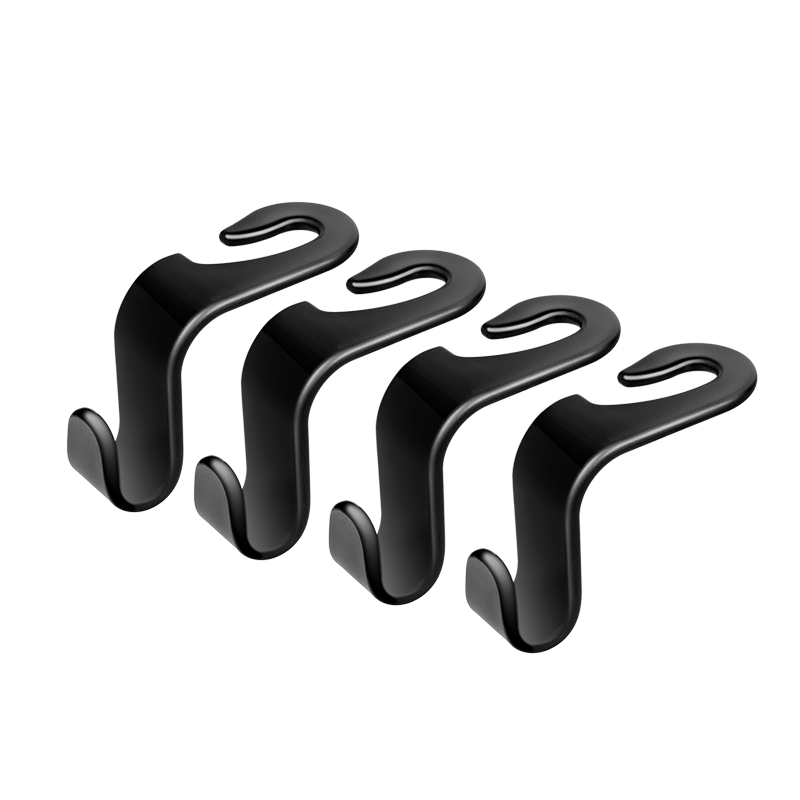 Logilink AA0165 Autósülés horgok, 4 db, akasztónként 20 kg, fekete