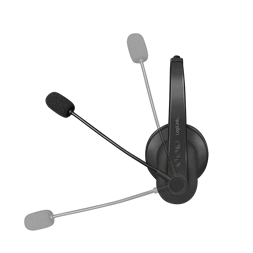 Logilink BT0060 Bluetooth sztereó headset, mikrofon