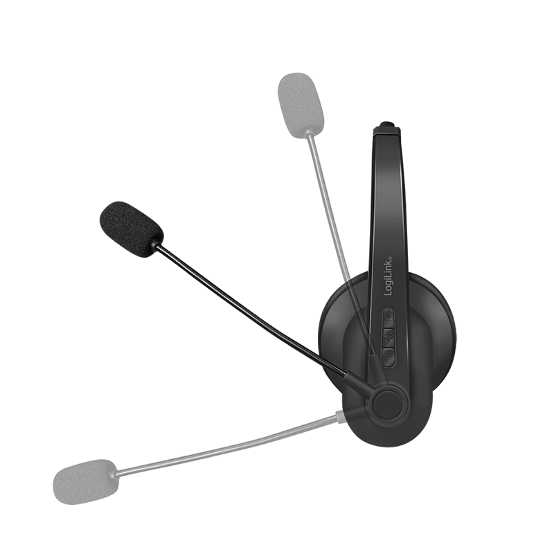Logilink BT0060 Bluetooth sztereó headset, mikrofon