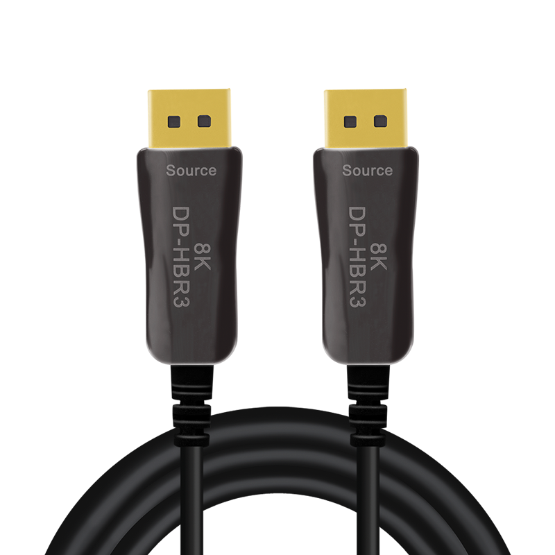 Logilink CDF0104 DisplayPort kábel, DP/M-DP/M, 8K/60 Hz, AOC, 50 m