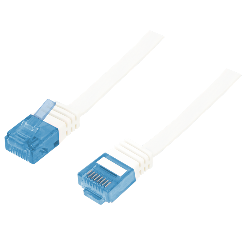 Logilink CP0132 lapos Patch kábel CAT5e 0,25M fehér