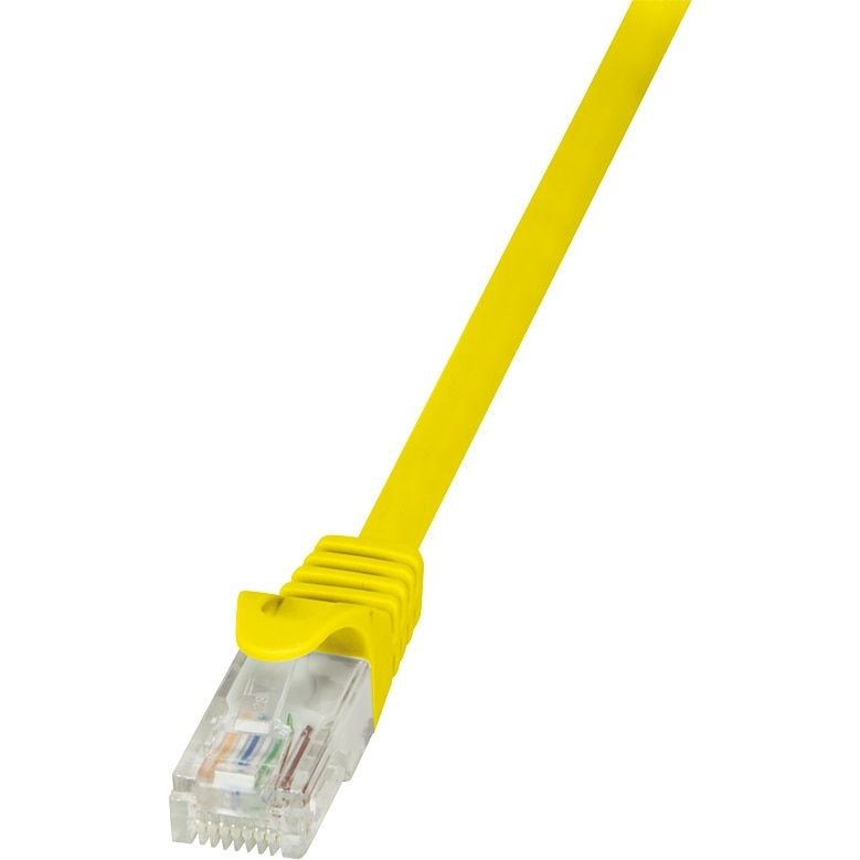 Logilink CP1057U 1,5m Cat5e U/UTP sárga patch kábel