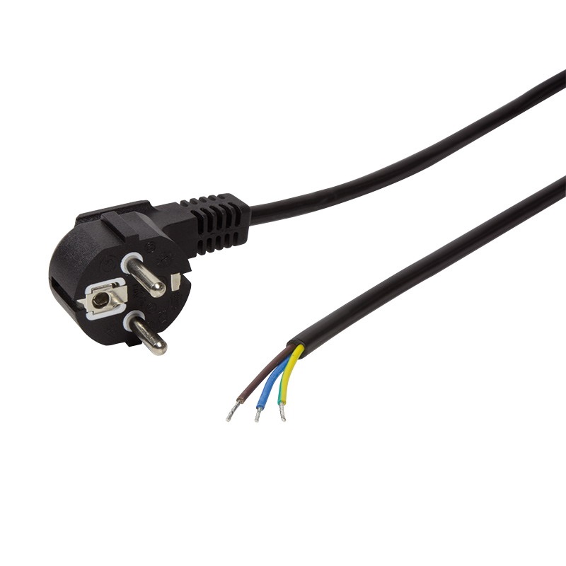 Logilink CP135 1,5 m CEE 7/7 (90 ) nyitott véghez tápkábel