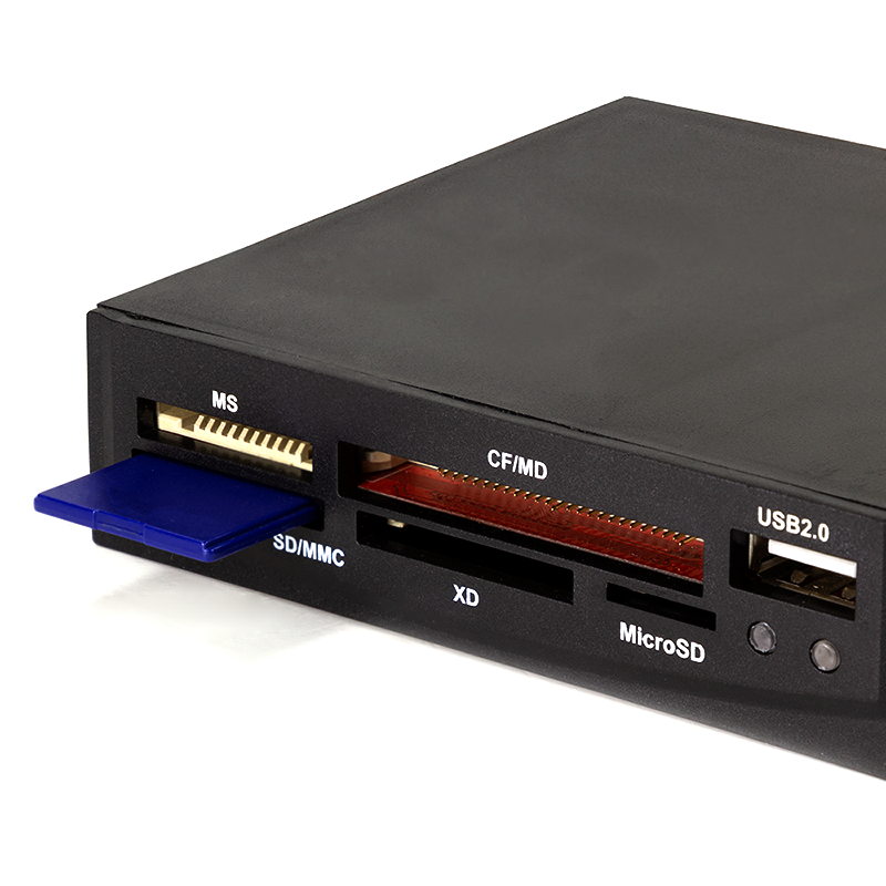 Logilink CR0012 3,5 kártyaolvasó USB 2.0-s minden az 1ben + USB port
