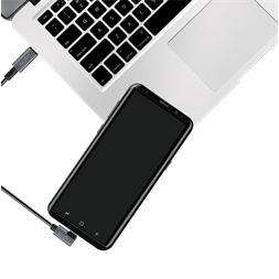 Logilink CU0182 USB 2.0 Type-C kábel, C/M 90 fok - USB-C/M, E-jel, PD, fekete, 1 m
