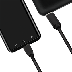 Logilink CU0196 USB-C  adat és töltőkábel USB-C  apa és Micro USB apa között 0,5 m