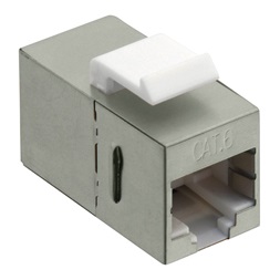 Logilink NK4011 Cat.6 Keystone Inline csatlakozó, STP, 14,6 mm széles, fém