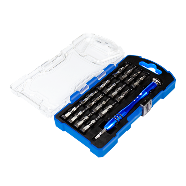 Logilink WZ0056 Csavarhúzó készlet rögzíthető bitekkel, 18 darab
