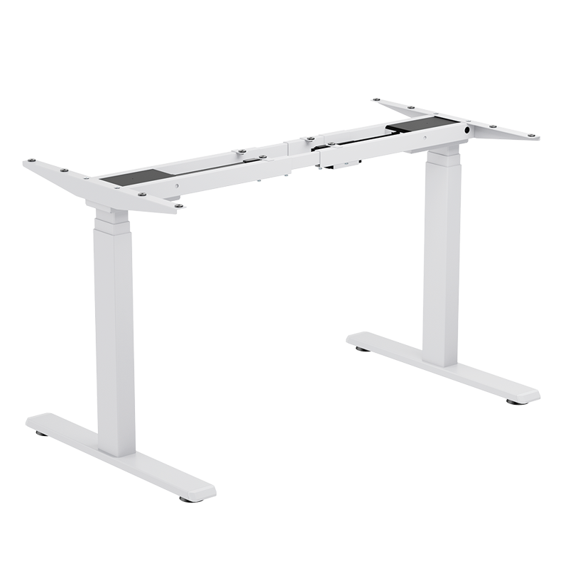 Logilink EO0051W Elektromosan állítható asztalkeret, 3-szoros teleszkópos lábak, 2 motor, fehér