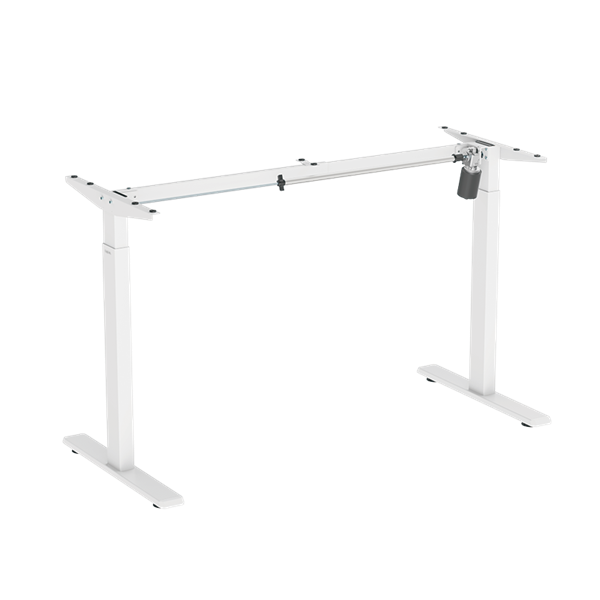 Logilink EO0052W Elektromosan állítható ülő-álló asztalkeret, 1 motor, 710-1190 mm, fehér