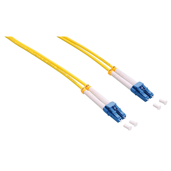 Logilink FP0LC40 Fiber duplex patch kábel, OS2, 9/125 , LC-LC, sárga, 40 m
