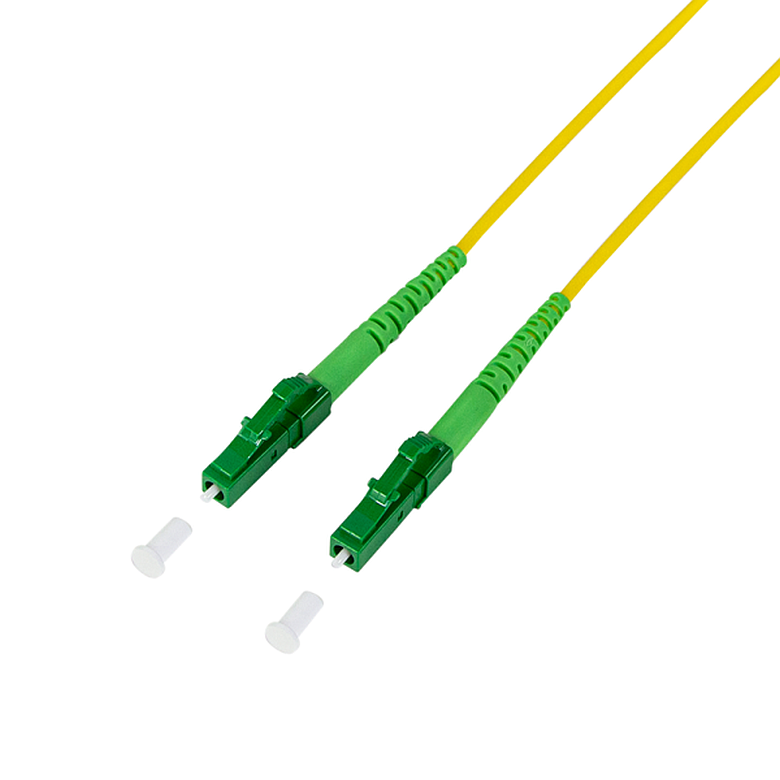 Logilink FPSLC02 Fiber szimplex patch kábel, OS2, SM G.657.A2, LC/APC-LC/APC, 2 m