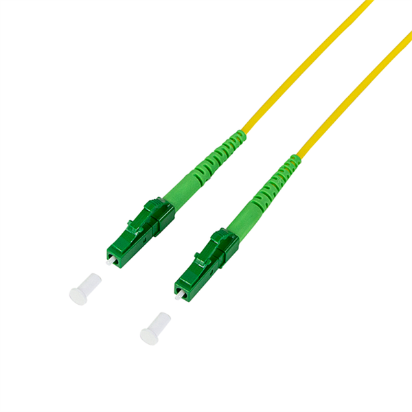 Logilink FPSLC05 Fiber szimplex patch kábel, OS2, SM G.657.A2, LC/APC-LC/APC, 5 m