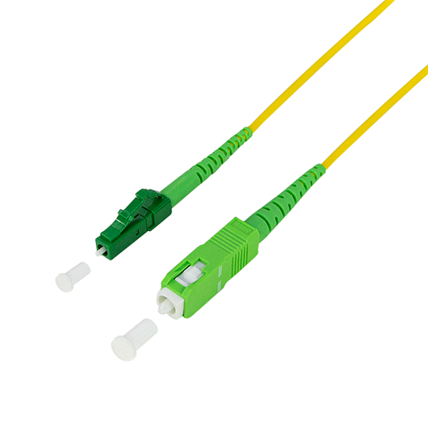 Logilink FPSLS00 Fiber szimplex patch kábel, OS2, SM G.657.A2, SC/APC-LC/APC, 0,5 m