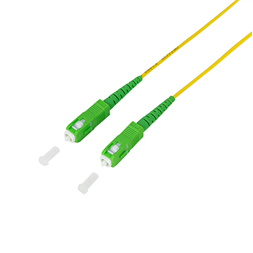 Logilink FPSSC15 Fiber szimplex patch kábel, OS2, SM G.657.A2, SC/APC-SC/APC, 15 m