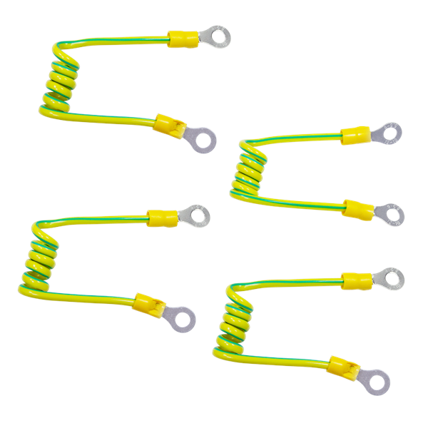Logilink PWR110 Földelő kábel 0,3 m, készlet 4 db