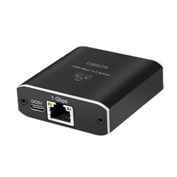 Logilink NS0011 Gigabit Ethernet Elosztó 1-2, 1000 Mbit/s, USB tápellátással