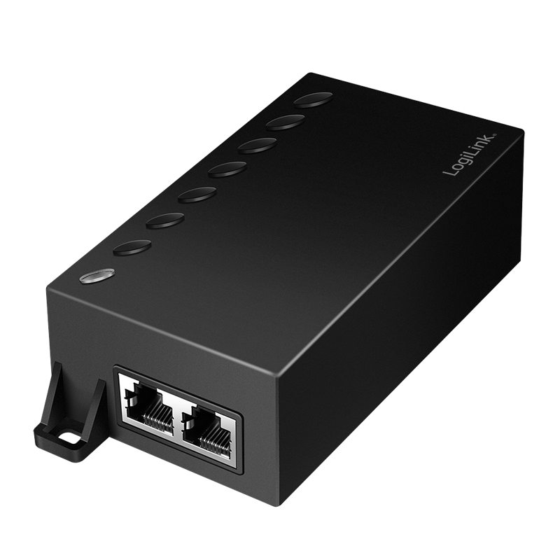 Logilink POE007 Gigabit PoE++ Injektor, 60 W, kompatibilis az IEEE802.3af/at/bt