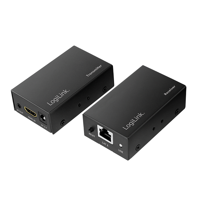 Logilink HD0023 HDMI bővítőkészlet (TX+RX) Cat.5/6 akár 120 m-ig