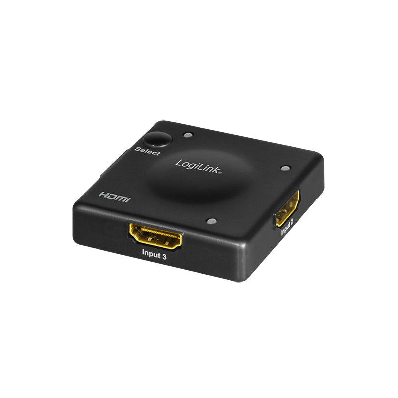 Logilink HD0041 HDMI kapcsoló, 3x1 port, 1080p/60 Hz, HDCP, CEC, Mini