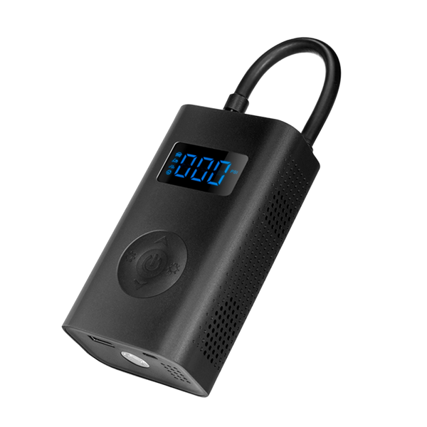 Logilink PA0265 Hordozható légkompresszor LED-es zseblámpával, 1x USB-A