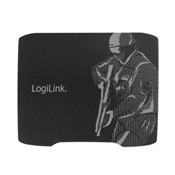 Logilink ID0135 XXL játék egérpad, 330 x 250 mm, fekete felirattal