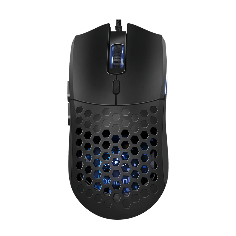 Logilink ID0208 USB játék egér, 800/1600/3200/6400 dpi, fekete