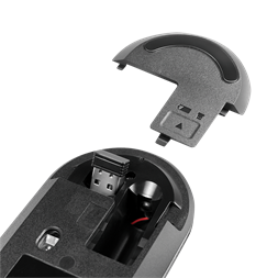 Logilink ID0210 vezeték nélküli egér, 2,4 GHz, USB-A dongle, fekete