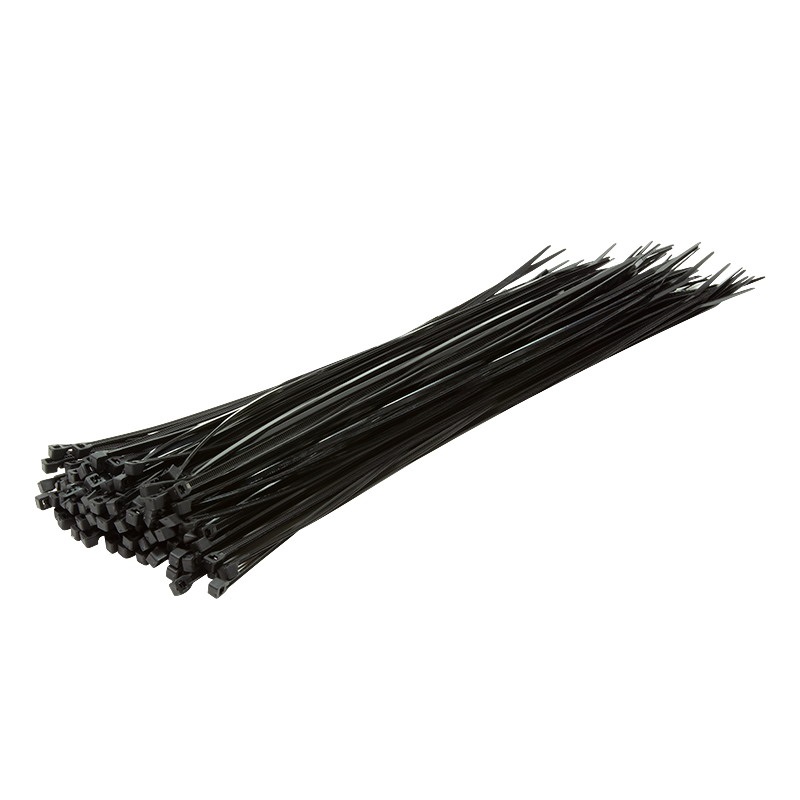 Logilink KAB0040B Kábelkötegelő, PA66, 100 db, fekete