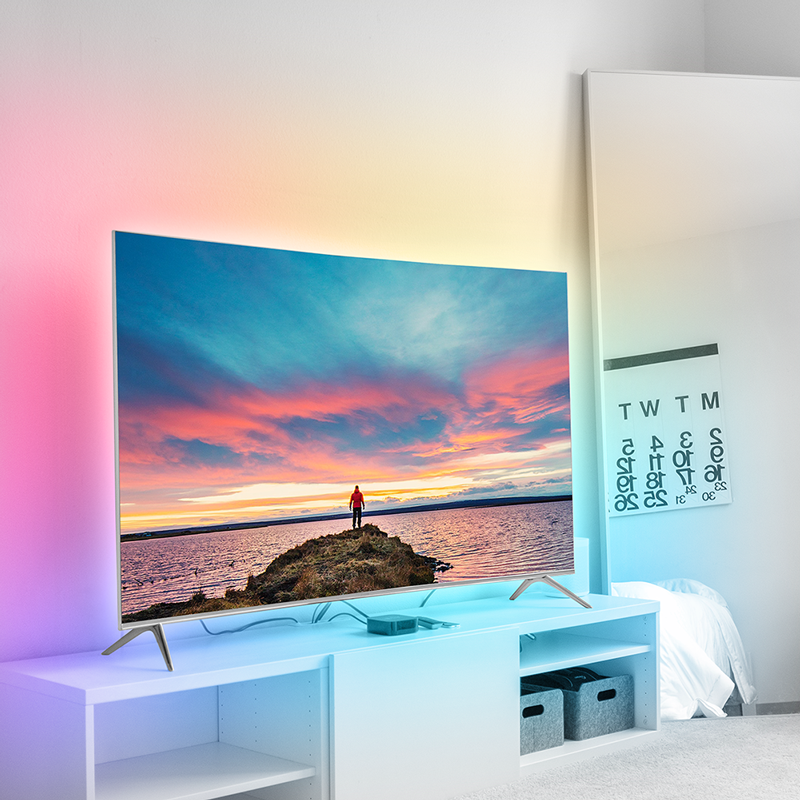 Logilink LED007 RGB LED szalagvilágítás, USB tápellátással, távirányítóval, 6W, 3m