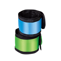 Logilink LED015 LED karkötő, 2 db, kék és zöld, nylon