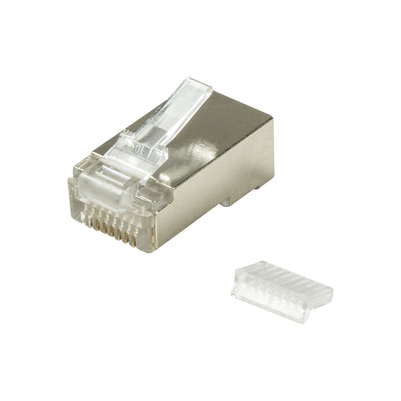 Logilink MP0004 CAT-5 Árnyékolt moduláris csatlakozó menet betéttel 100db