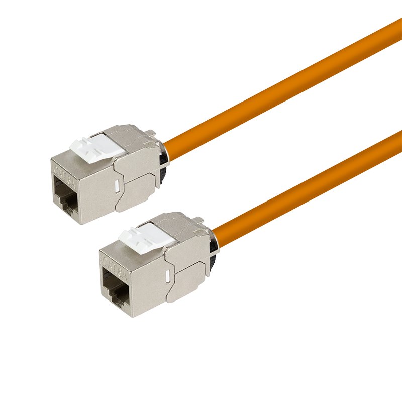 Logilink NK4064 Cat.6A árnyékolt Keystone emelő, 24 db-os készlet, szerszám nélkül